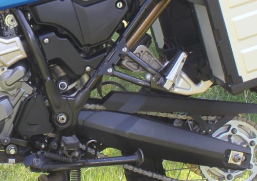 Алюминиевый маятник на мотоцикле Yamaha XT660Z Tenere класса туристический эндуро