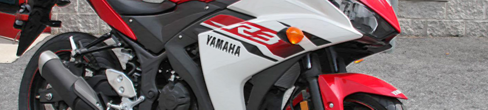 YZF R3 Yamaha в красном пластике 20185 года выпуска