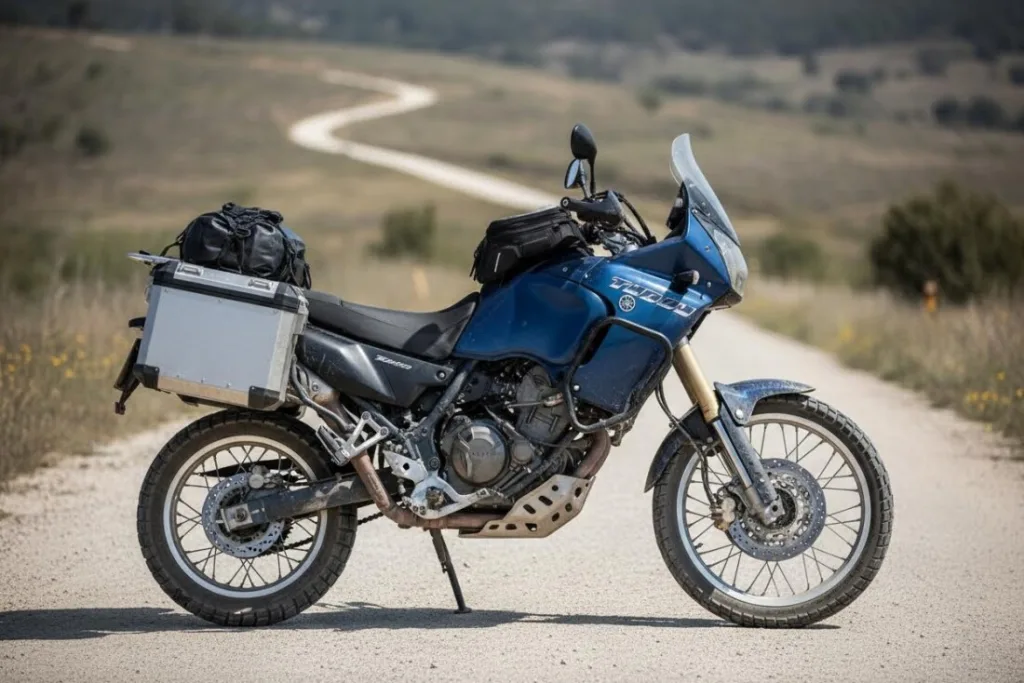 Мотоцикл Yamaxa XT660Z Tenere в туристическом исполнении