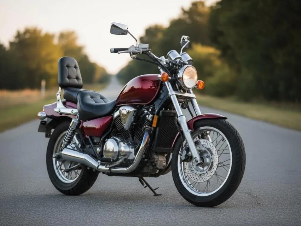 Японский круизер Honda Magna 750 с раздельными сидениями