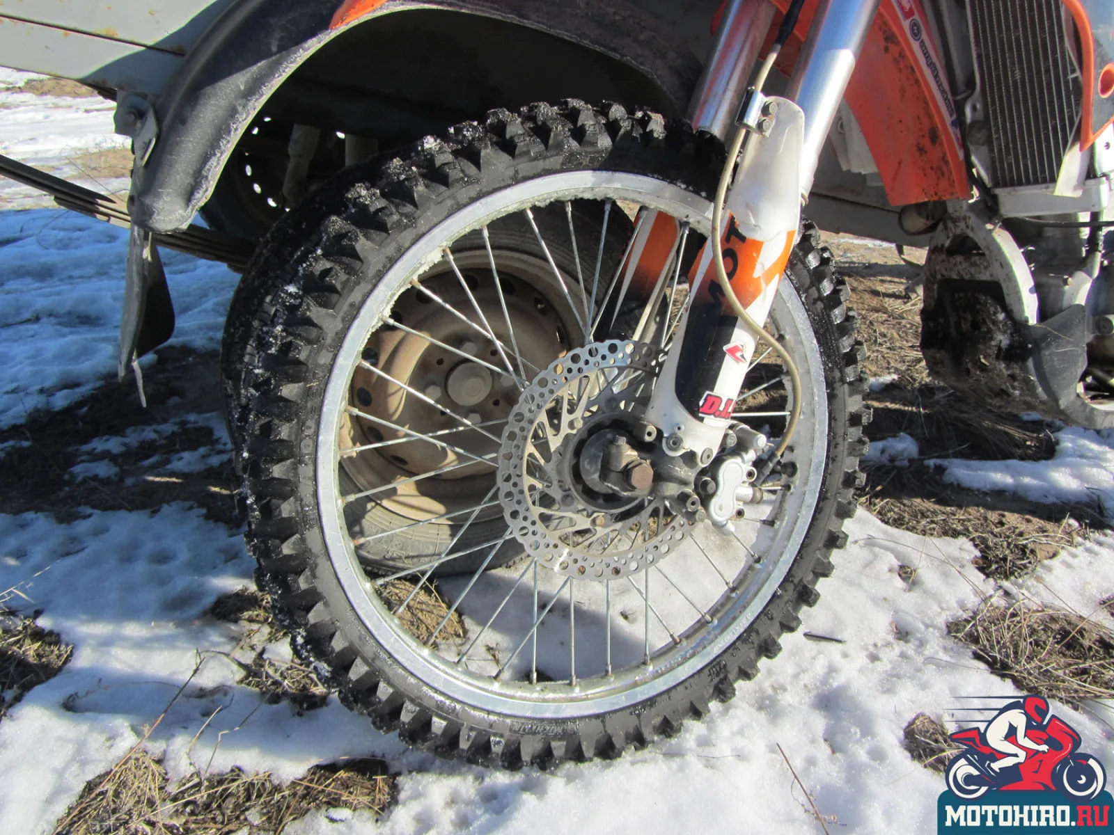 Защитные накладки на перьях передней вилки мотоцикла Xmotos XZ250 Cross
