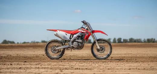 Honda CRF 250 вид сбоку 2012 год выпуска