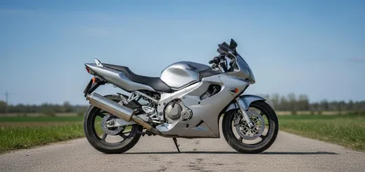 HONDA CBR600F F4i 2001 года выпуска вид сбоку