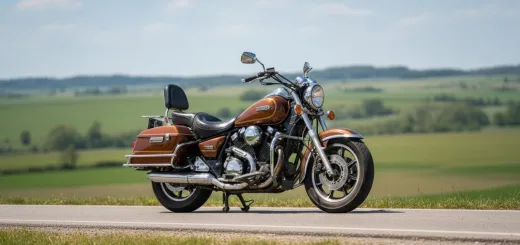 Yamaha XVZ 1300 T 1990 года выпуска в карамельном тёмном цвете