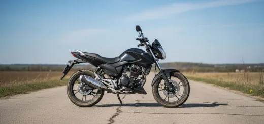 Baltmotors street 250DD в чёрном цвете вид сбоку