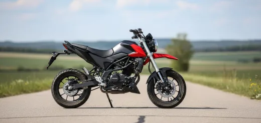 Мотоцикл ABM PHANTOM 125 кубов вид сбоку