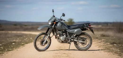 Мотоцикл ЗИД YX250GY-C5C вид сбоку классическая серая расцветка