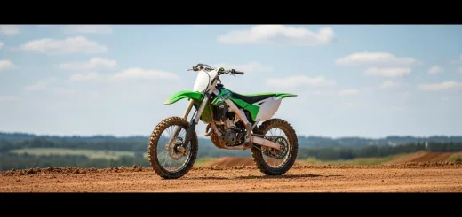 Кавасаки KX250F 2016 года в стандартной расцветке модели