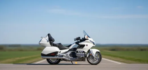 Honda gold wing 1800 посадка райдера мотоцикл в белом цвете