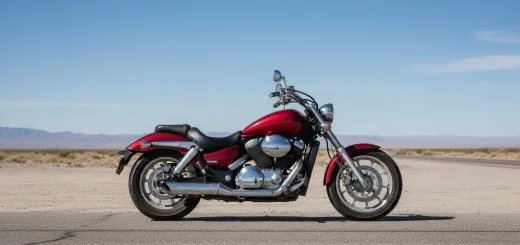 Honda VTX1300 2006 года выпуска американец вид сбоку