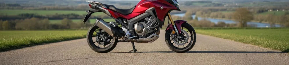 Хонда VFR1200X Crosstoure вид сбоку на силовой агрегат