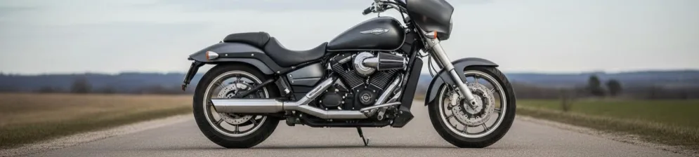 Yamaha V-max 2012 года выпуска вид сбоку мощные дефлекторы