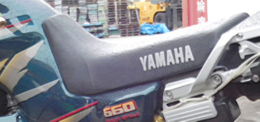 Yamaha tenere XTZ 660 вид сбоку синий пластик