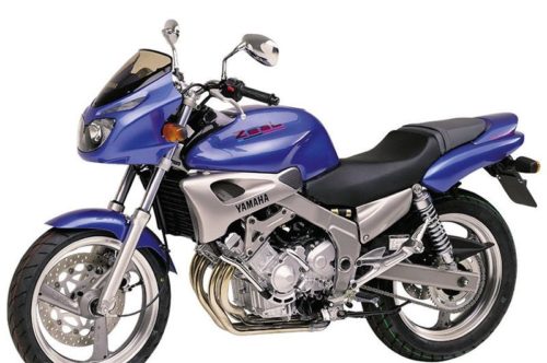Внешний вид мотоцикла Yamaha FZX 250 Zeal с двумя фарами