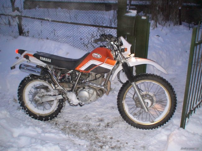 Зимняя эксплуатация Yamaha SEROW XT 225 