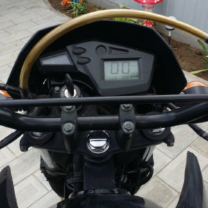 мотоцикла Lifan LF200GY-3B панель приборов и руль