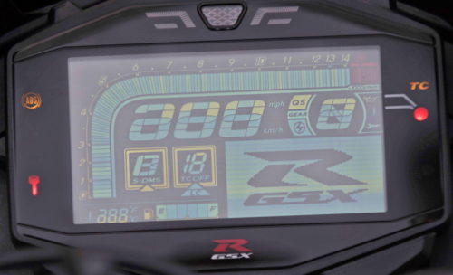 Цифровая приборная панель мотоцикла Suzuki GSX-R1000R спорт-класса