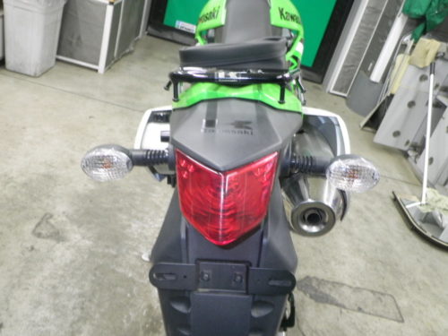 Задняя светотехника японского мотоцикла Kawasaki KLX 250