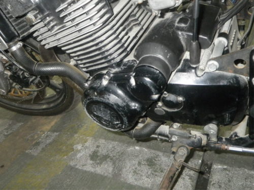 Бензиновый двигатель на японском мотоцикле Suzuki IMPULSE GSX 400