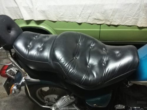 Новая кожаная обивка сидения мотоцикла Yamaha Virago XV 1100
