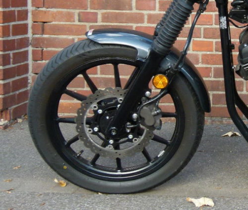 Дисковые передние тормоза мотоцикла Yamaha XV950 BOLT