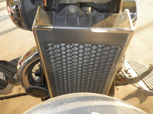 Хромированный радиатор системы охлаждения мотоцикла HONDA Shadow 400